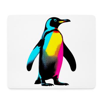 Pinguin - Mousepad (Querformat) - Weiß - Vorne