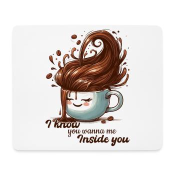 Tasse à café Cadeau drôle - Tapis de souris (format paysage) - blanc - Devant