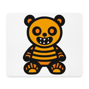 Bear Halloween Zombie - Mouse Pad (horizontal) - white - Front