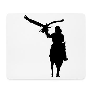 Jäger - Mousepad (Querformat) - Weiß - Vorne