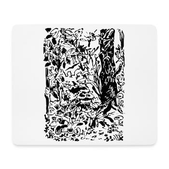 ENCHANTED FOREST - Mouse Pad (horizontal) - white - Front