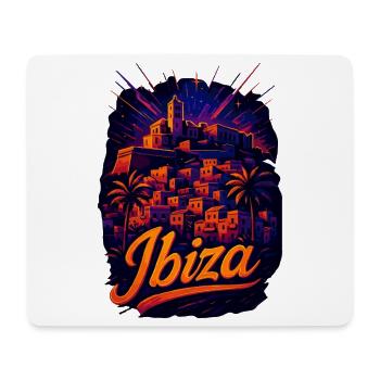 Ibiza Island Holiday Silhouette Summer Gift - Mouse Pad (horizontal) - white - Front