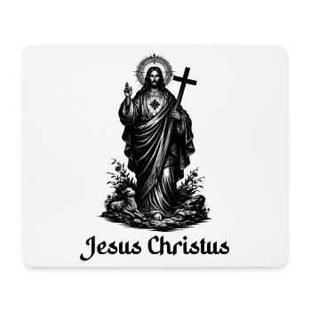  Jesus Christus - Mousepad (Querformat) - Weiß - Vorne