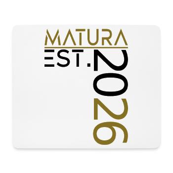 Maturité 2026 - Tapis de souris (format paysage) - blanc - Devant