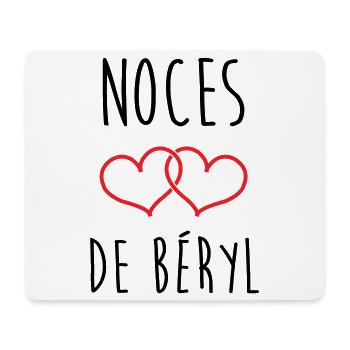 Beryl Hochzeit: 23 Jahre Liebe - Mousepad (Querformat) - Weiß - Vorne