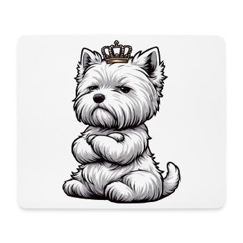 West highland terrier Westie West highland dog - Mouse Pad (horizontal) - white - Front