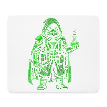 Punk Apothecary Pixel Art Retro Hacker - Mouse Pad (horizontal) - white - Front