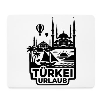Türkei Urlaub Souvenir - Mousepad (Querformat) - Weiß - Vorne