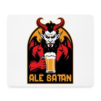 Ale Satan - Mousepad (Querformat) - Weiß - Vorne