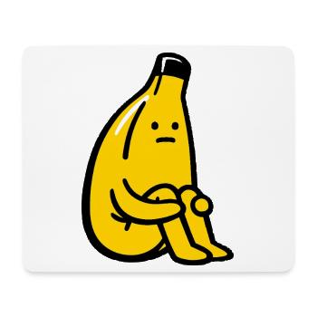 Banana Lover Humor Fruit - Mouse Pad (horizontal) - white - Front