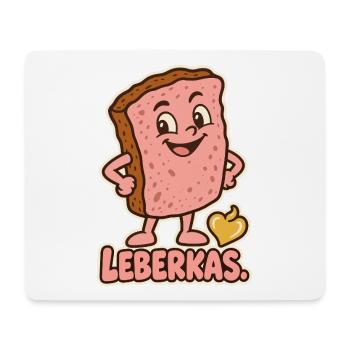 Leberkas Kostüm Paar - Mousepad (Querformat) - Weiß - Vorne