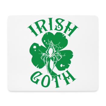 Irish Goth St Patrick's Day - Tapis de souris (format paysage) - blanc - Devant