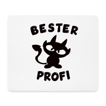 cooles bester Profi Design - Mousepad (Querformat) - Weiß - Vorne