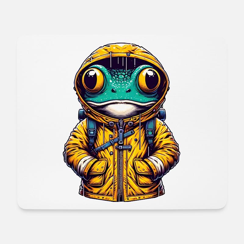 Urban Frog - Mouse Pad (horizontal) - white
