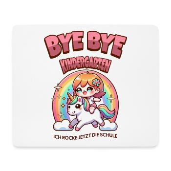 Zur Einschulung - Mousepad (Querformat) - Weiß - Vorne