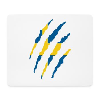 Sweden flag Sweden - I love you shirt - Mouse Pad (horizontal) - white - Front