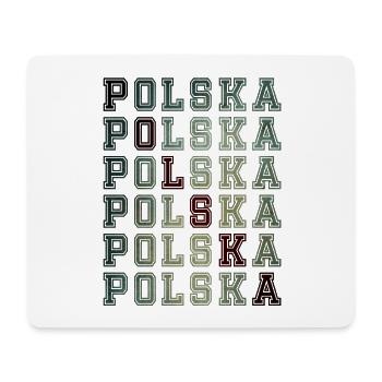 Polen Polska Nationalstolz - Mousepad (Querformat) - Weiß - Vorne