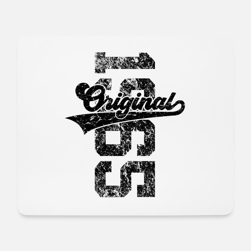 61. GEBURTSTAG ORIGINAL 1965 - Mousepad (Querformat) - Weiß
