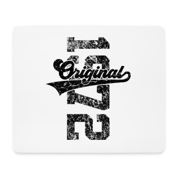 54. GEBURTSTAG ORIGINAL 1972 - Mousepad (Querformat) - Weiß - Vorne