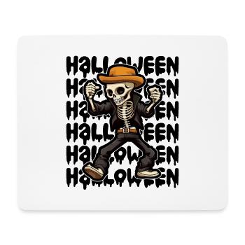 Halloween design creepy for the next party - Mouse Pad (horizontal) - white - Front