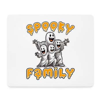 Halloween Spooky Family for the next party - Mouse Pad (horizontal) - white - Front