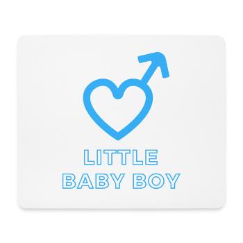 Baby Announcement Pregnancy - Boy - Surprise - Mouse Pad (horizontal) - white - Front
