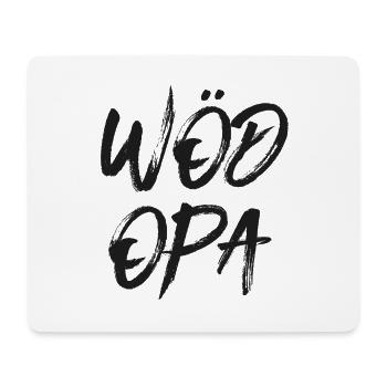 Wöd Opa Österreich Oma tolle Oma beste Oma - Mousepad (Querformat) - Weiß - Vorne