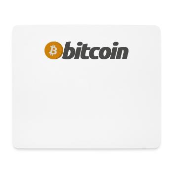 Bitcoin - Mousepad (Querformat) - Weiß - Vorne