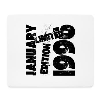 JANUAR 1996 LIMITIERTE AUFLAGE - Mousepad (Querformat) - Weiß - Vorne