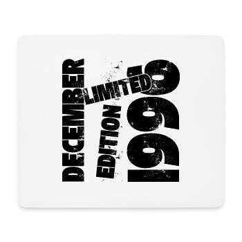 DEZEMBER 1996 LIMITIERTE AUFLAGE - Mousepad (Querformat) - Weiß - Vorne
