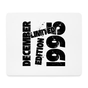 DEZEMBER 1995 LIMITIERTE AUFLAGE - Mousepad (Querformat) - Weiß - Vorne