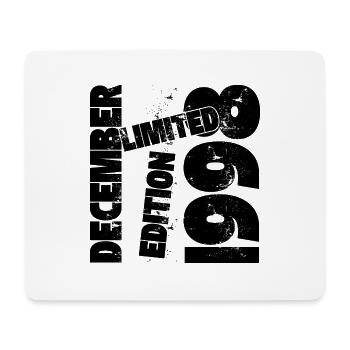 DECEMBRE 1998 LIMITED EDITION - Tapis de souris (format paysage) - blanc - Devant