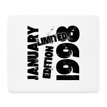 JANVIER 1998 LIMITED EDITION - Tapis de souris (format paysage) - blanc - Devant