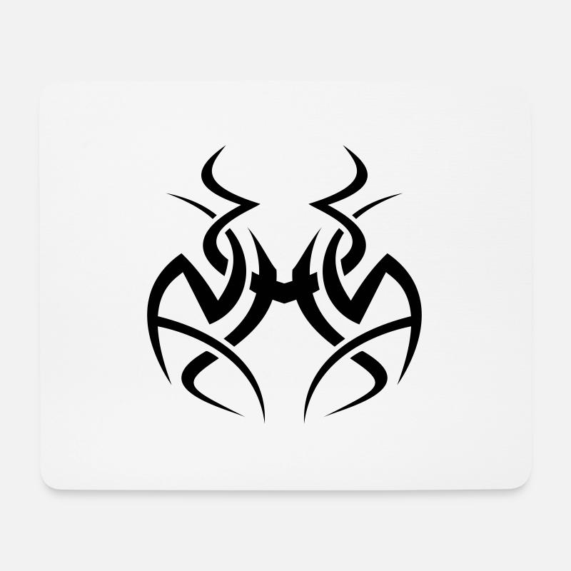 Tribal 1 - Mousepad (Querformat) - Weiß