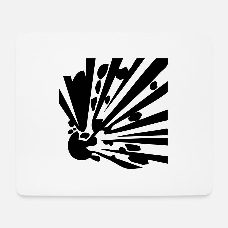 Explosive - Mouse Pad (horizontal) - white