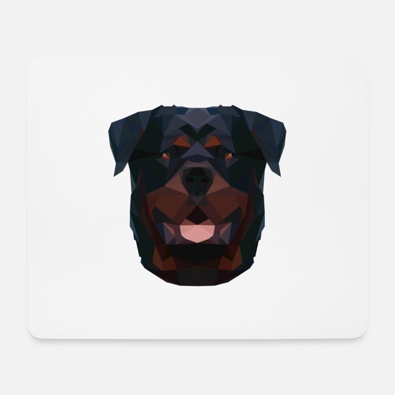rottweiler - Mouse Pad (horizontal) - white