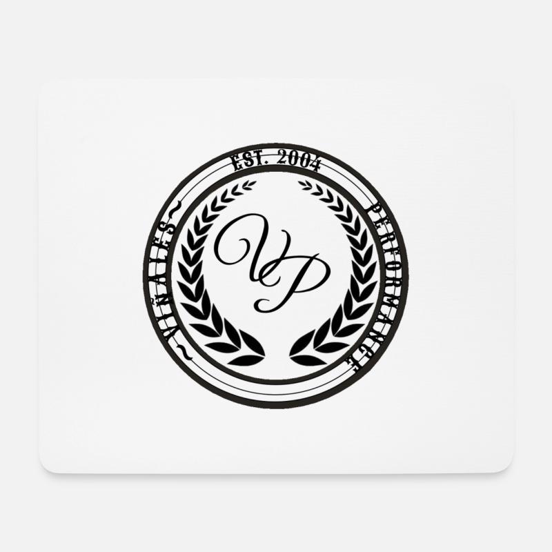 viñales Performance Logo Black - Mousepad (Querformat) - Weiß