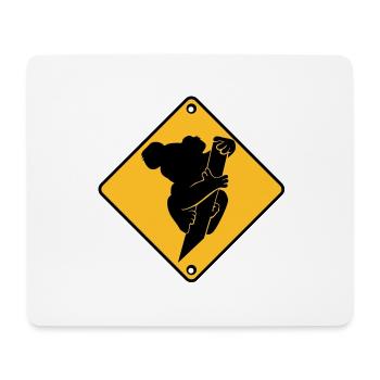 Koala - Tapis de souris (format paysage) - blanc - Devant