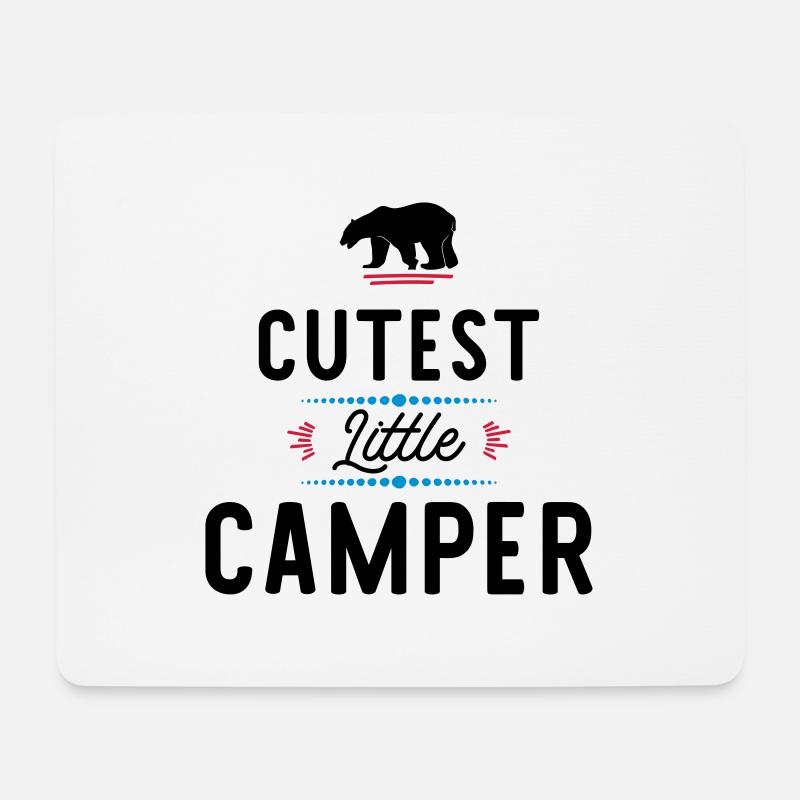 Camper - Mousepad (Querformat) - Weiß