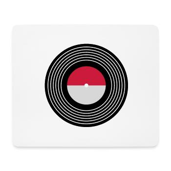 Vinyle - Tapis de souris (format paysage) - blanc - Devant