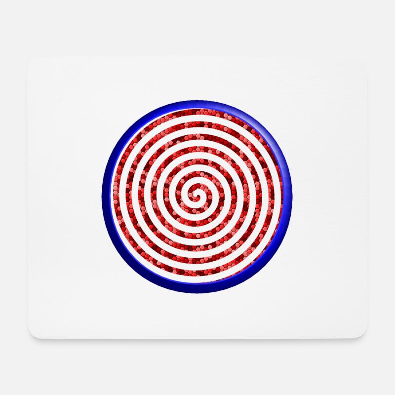 circle - Mouse Pad (horizontal) - white