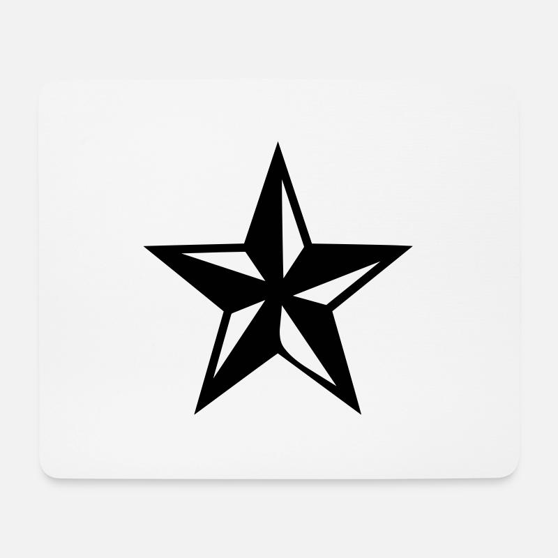 Star Star s - Mouse Pad (horizontal) - white