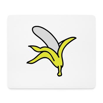 Banana - Mouse Pad (horizontal) - white - Front