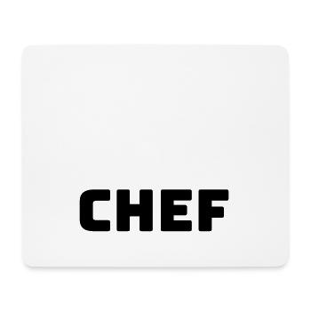 Chefkoch Chefköchin Kochmütze Kochen Geschenkidee - Mousepad (Querformat) - Weiß - Vorne