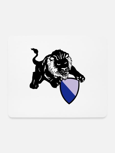 zürich löwe - Mousepad (Querformat) - Weiß