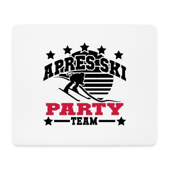 apres_ski_7_2f - Mousepad (Querformat) - Weiß - Vorne