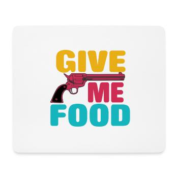 Food Artwork - Mouse Pad (horizontal) - white - Front
