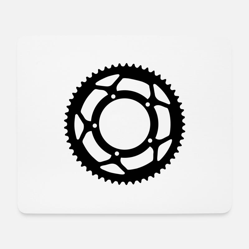 radsport - Mousepad (Querformat) - Weiß