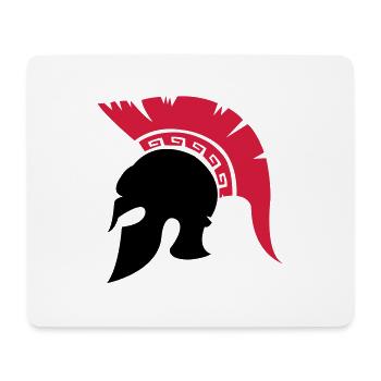 sparta_helm_02 - Mouse Pad (horizontal) - white - Front