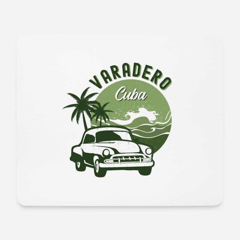 Varadero Beach - Mousepad (Querformat) - Weiß